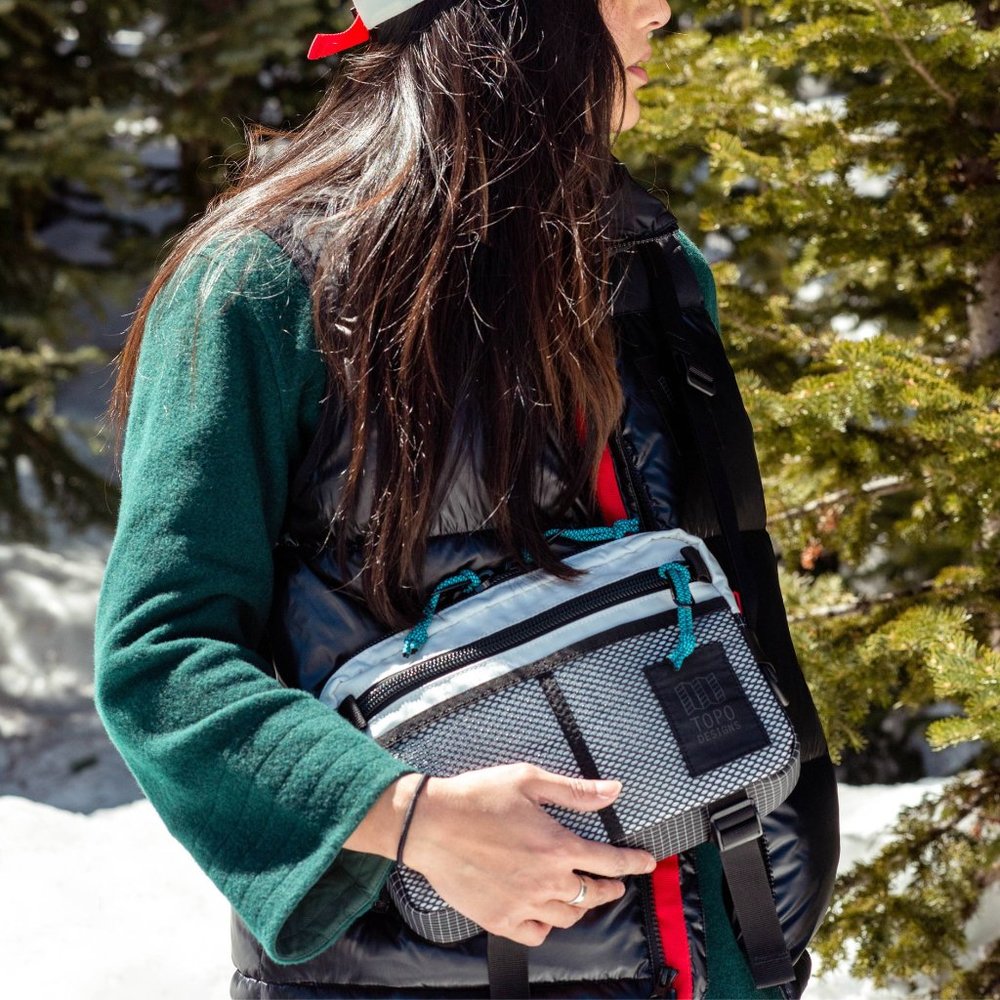 Topo Designs Block Bag White